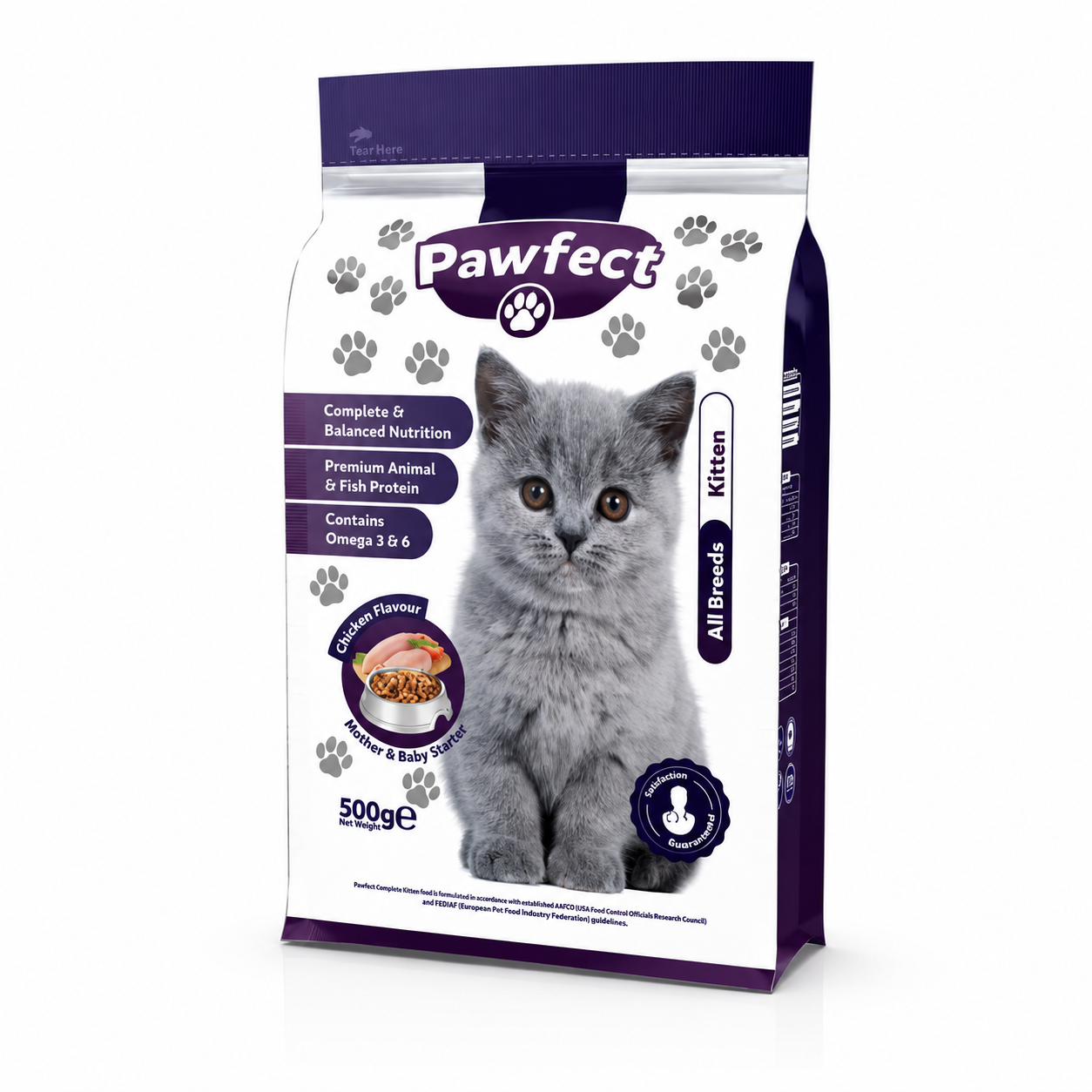 Pawfect kitten food