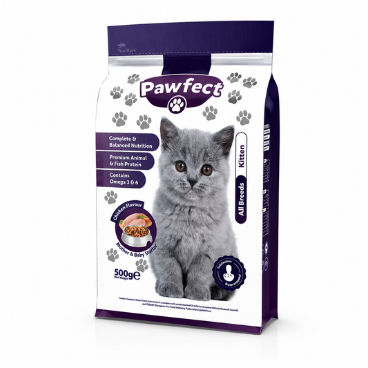 Pawfect kitten food