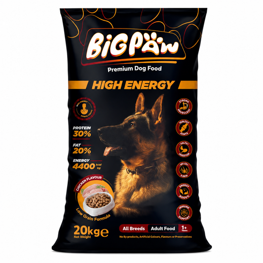 Big Paw High Energy Dog Food 20kg