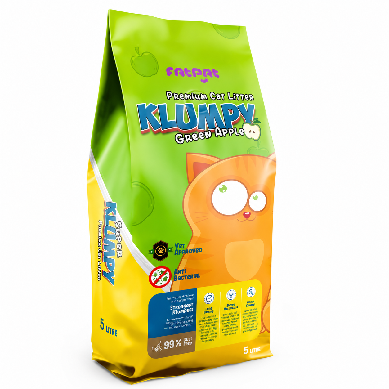 Super Klumpy Cat Litter - Apple Scent