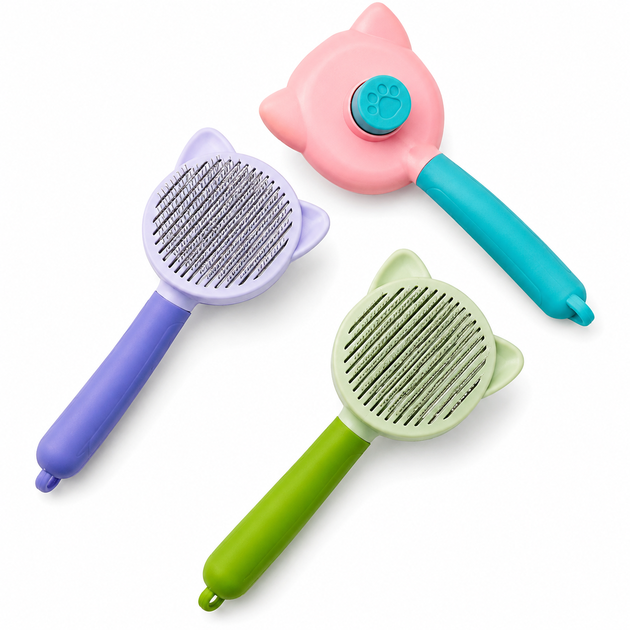 Cat Buttom Brush