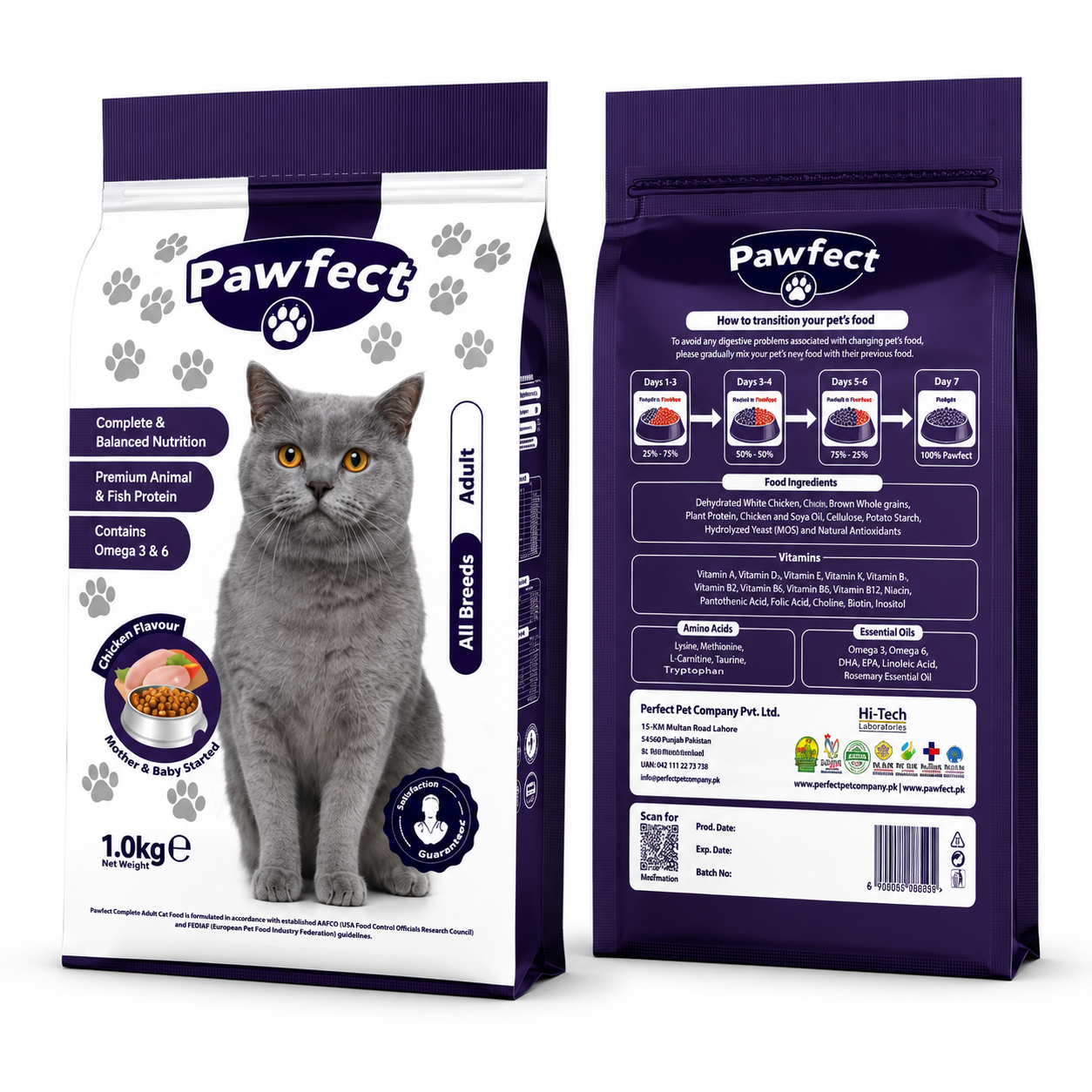 Pawfect kitten food