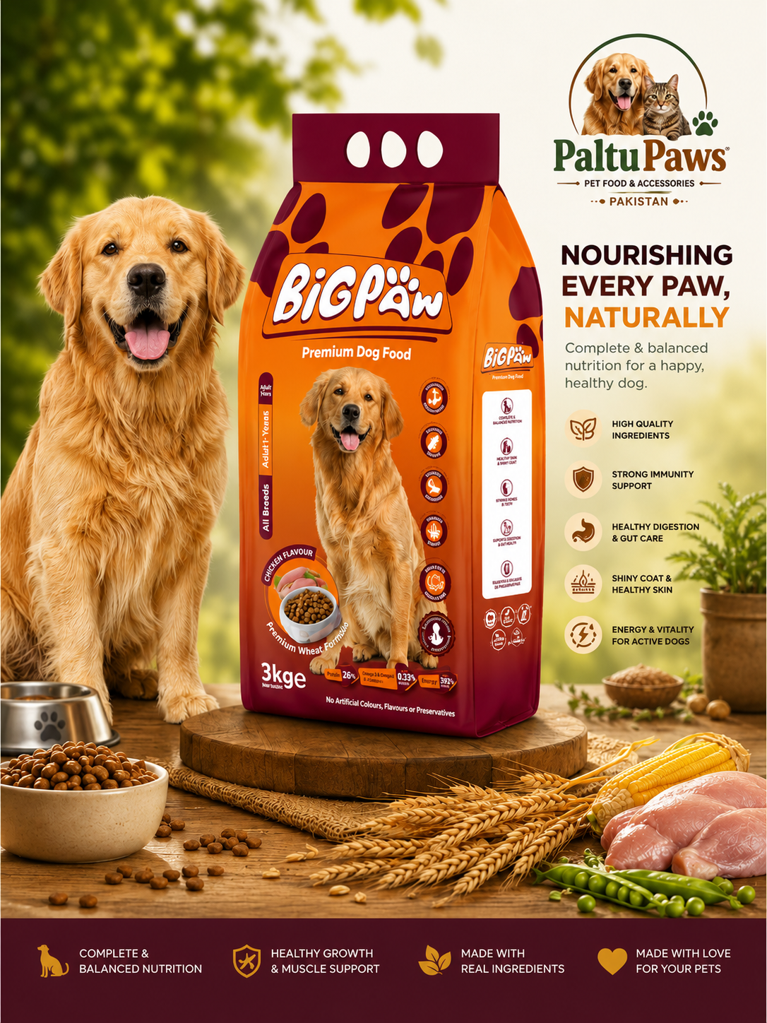 Big Paw Adult Dog Food 3kg