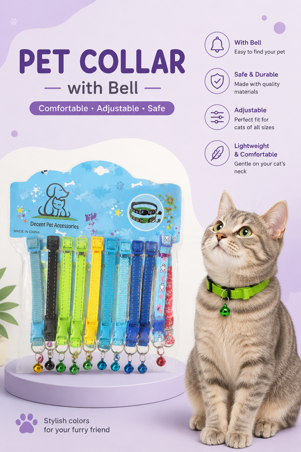 Cat Collar with Bell