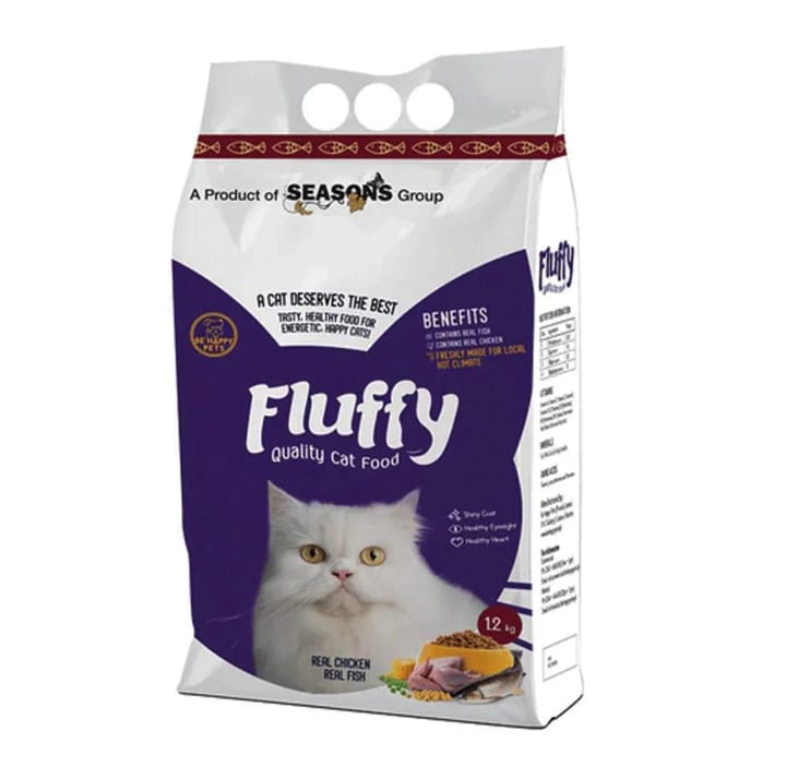 Fluffy Cat Food