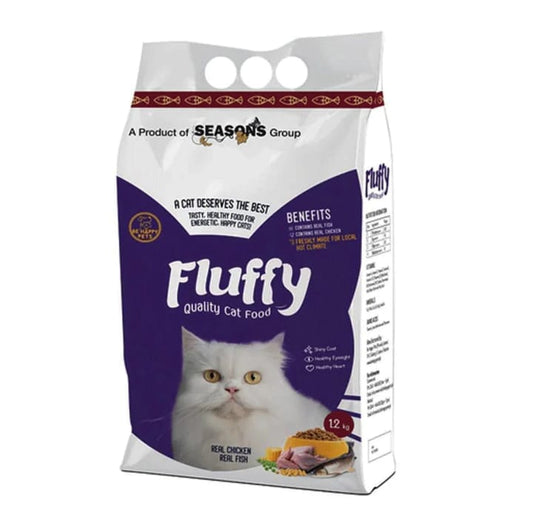 Fluffy Cat Food