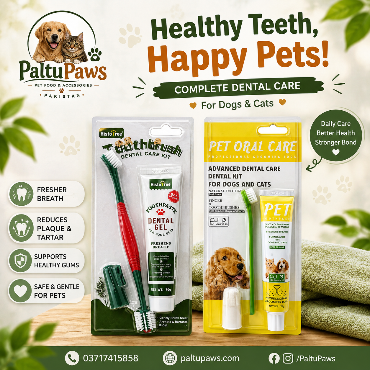 Dental Kit for Cats & Dogs