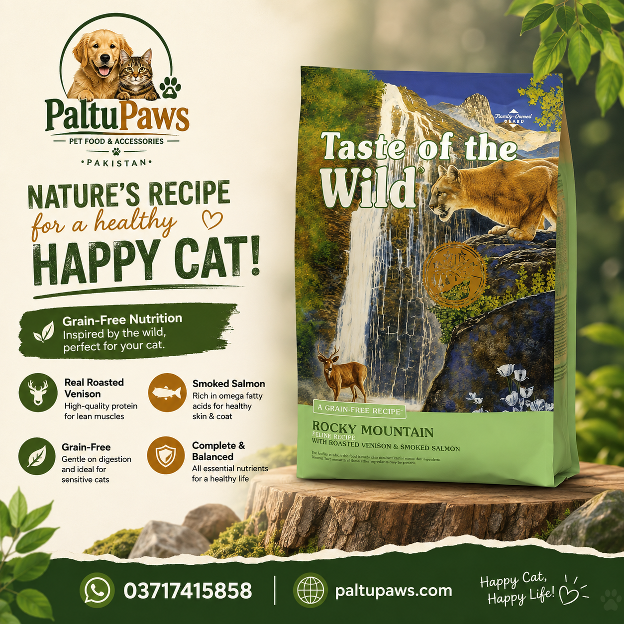 Taste of the Wild Rocky Mountain Cat Food